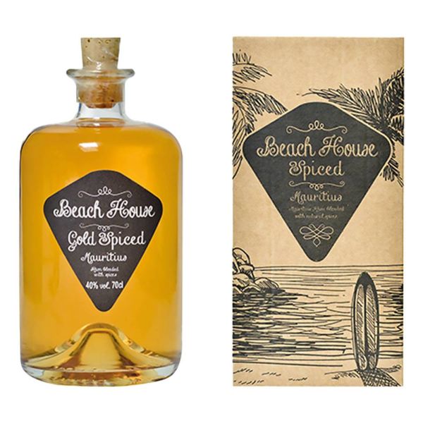 GOLD SPICED RUM 40&deg; 70 CL 