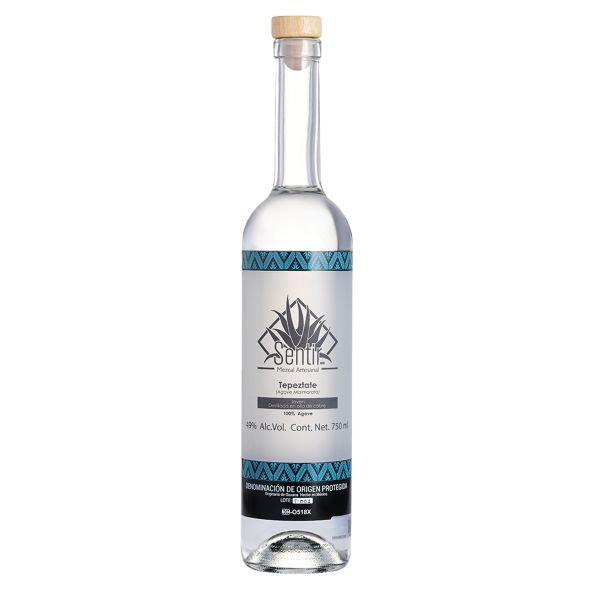 MEZCAL ARTESANAL TEPEZTATE 49&deg; 70CL