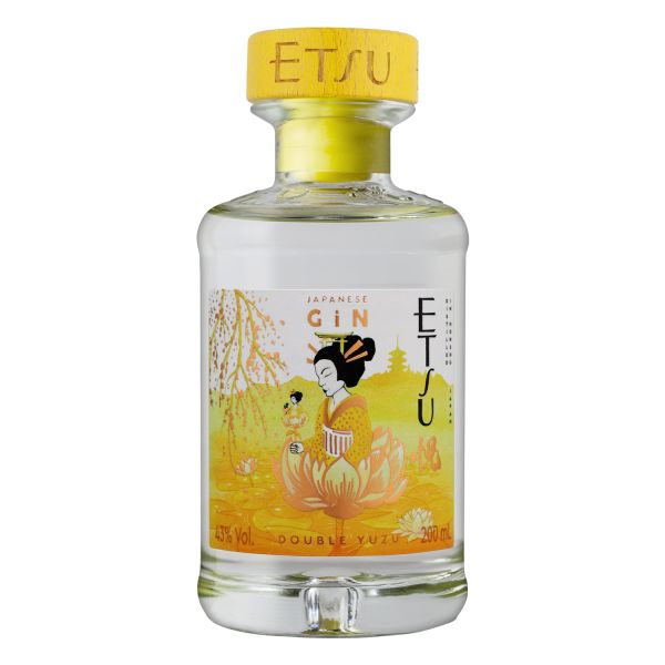 GIN DOUBLE YUZU 43&deg; 20 CL 