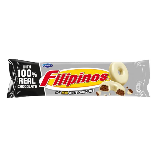 BISCOTTI RICOPERTI AL CIOCCOLATO BIANCO 120 GR